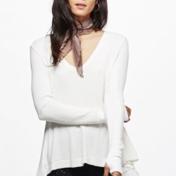 free people v neck thermal